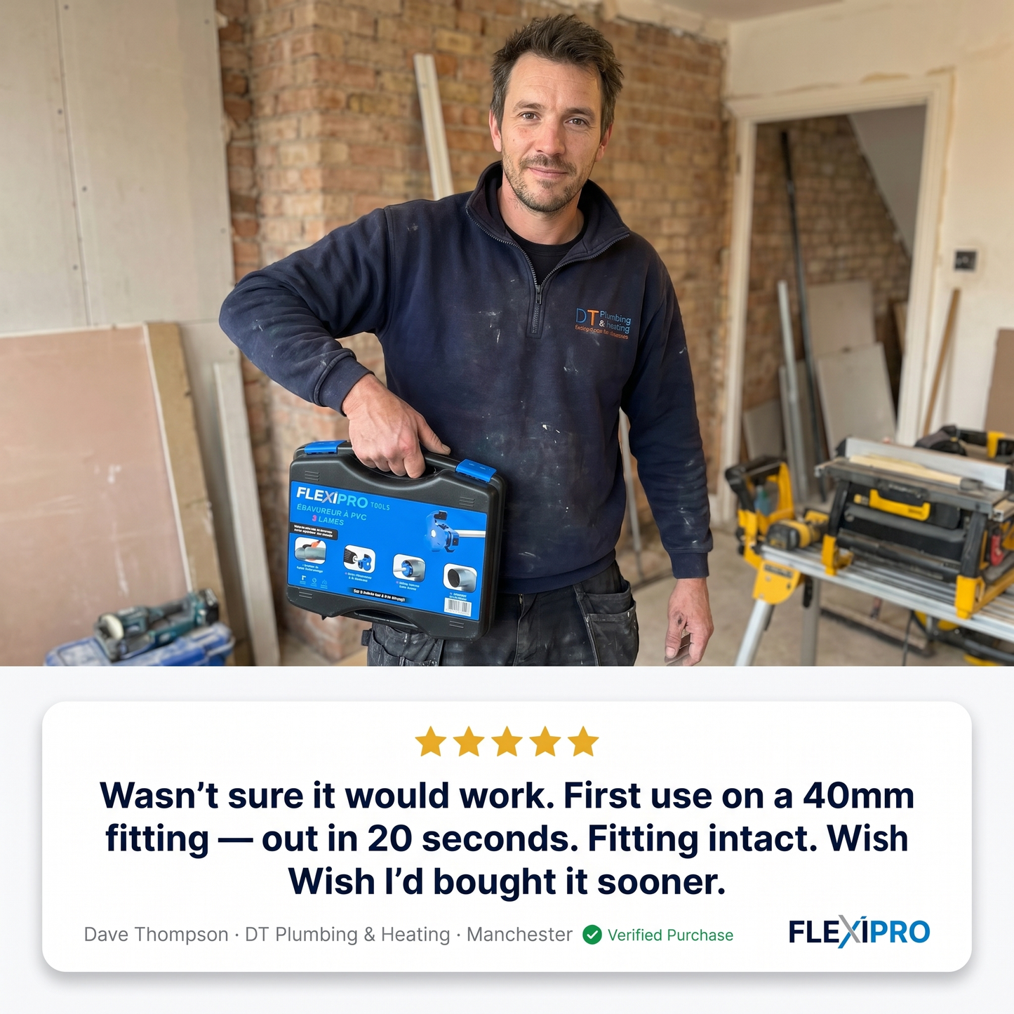 PVC Reamer – 3 Blades | UK Edition