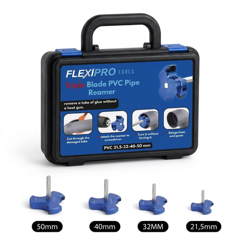PVC Reamer – 3 Blades | UK Edition
